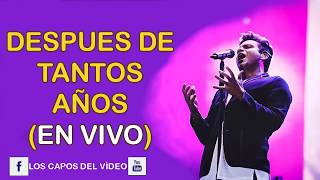 DESPUES DE TANTOS AÑOS  SILVESTRE DANGOND  AUDIO EN VIVO [upl. by Kaenel664]