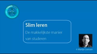 Slim leren de makkelijkste manier van studeren [upl. by Lucita]