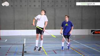 Unihockey Hochspringen  Sauter  Salto [upl. by Ailen]