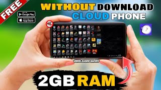 PLAY ALL PAID amp HIGH END GRAPHICS GAMES IN 2GB RAM PHONE WITHOUT DOWNLOAD  GAMERZZ ON [upl. by Prebo]