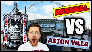 FA CUP FINAL ARSENAL VS ASTON VILLA [upl. by Nylhtac]