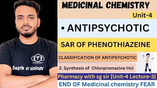 Antipsychotic  phenothiazeine  SAR OF Phenothiazeine  classification of antipsychotic  synthesis [upl. by Alvera]