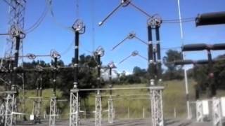 Fechamento seccionadora 440 kv com arco elétrico [upl. by Martynne]