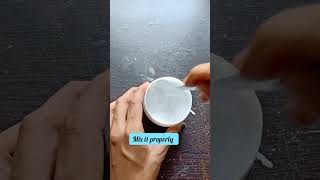 How To Make Gesso At Home  Homemade Gesso easy shorts youtubeshorts [upl. by Ternan611]