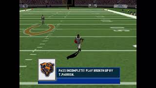 Retro Gaming on the kinhank X5 Pro Madden 2000 Bears versus Jaguars [upl. by Russian]