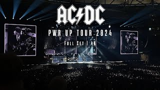 ACDC  Live in Gelsenkirchen Full Set 2024  4K [upl. by Anauqahs]