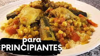 Cuscús de pollo y verduras RECETA FACIL  🍗🥕😋 [upl. by France]