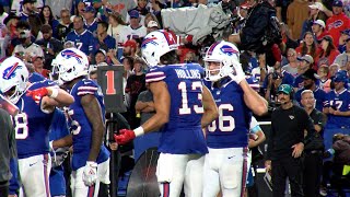 Bills sing along to Mr Brightside during blowout win [upl. by Orban]