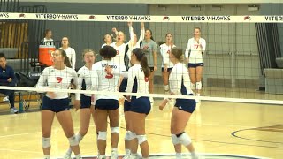 College Volleyball Viterbo vs William Penn [upl. by Erfert]