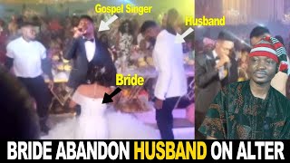 Bride Abandon Groom On Alter For Gospel Singer Moses Bliss [upl. by Ettelegna]