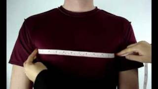 Male Chest Width Measurement Guide for Suits Waistcoats and Shirts [upl. by Avin81]