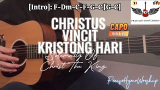 Christus Vincit  Kristong Hari  Solemnity of Christ The King  w lyrics amp guitar chords [upl. by Isla518]