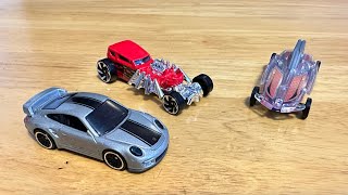 Hot Wheels Porsche 911 gt2 Street Creeper amp Formula Solar 3Pack review [upl. by Gothart576]