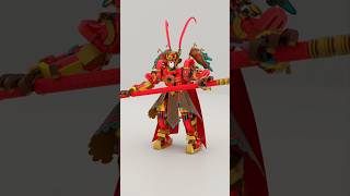 LEGO 80012 Monkey King Warrior Mech Satisfying Speed Build lego legomecha wukong legomech [upl. by Asilem826]