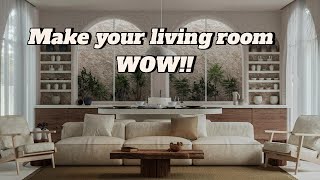 Create Your Dream Living Room Stunning Design Tips [upl. by Blankenship]