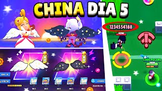 NUEVAS ALAS para PIPER y COLETTE en BRAWL STARS CHINA😍DÍA 5 [upl. by Eelorac]