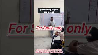 Student Teacher you is sleep or you can sleep which one is correct statement [upl. by Elna522]