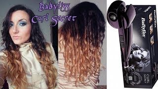 Boccoli perfetti in pochi minuti  Babyliss Curl Secret Review amp Tutorial [upl. by Yddet]