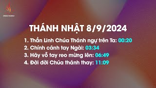 LIST THÁNH NHẬT 892024 [upl. by Gussy]