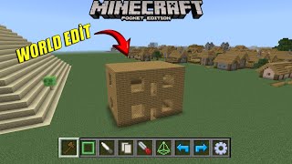 World Edit Modu Minecraft PeMcpe121 [upl. by Hong]