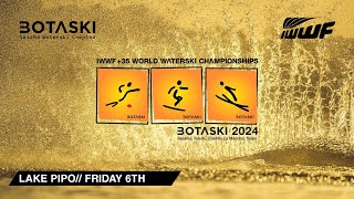 2024 IWWF World Over 35 Waterski Championships  Lake Pipo  Friday [upl. by Ytirev247]