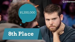 2017 WSOP 8th Place Finisher Jack Sinclair [upl. by Inaleon]