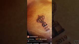 HermaineMSpringboks player Damian Willemses new Tattoo 🫣😂😵 [upl. by Nylasor]