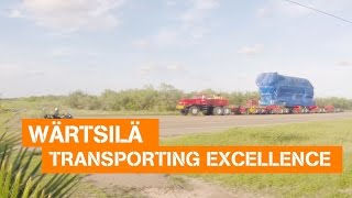 Transporting Excellence  Wärtsilä [upl. by Oigroeg]