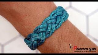 Double braided paracord bracelet [upl. by Arramat]