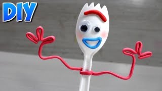 DIY Garfinho Forky  Toy Story [upl. by Butch]