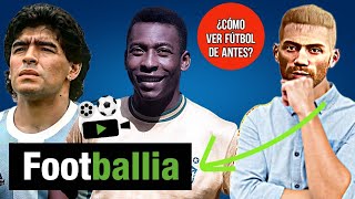 TUTORIAL CÓMO VER PARTIDOS DE FÚTBOL ANTIGUO [upl. by Jason]