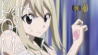 Part Of Me  Lucy vs Tartaros AMV [upl. by Alliuqa796]