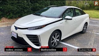 The 2019 Mirai Fuel Cell is Toyotas Answer to Battery Electric Cars [upl. by Tnecniv]