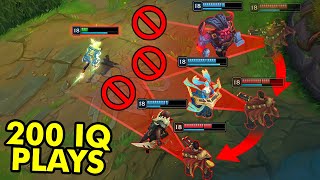 SMARTEST MOMENTS IN LEAGUE OF LEGENDS 45 [upl. by Aisayn]