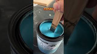 Renovamos el color a un mueble viejo de madera con pintura Rust Oleum rustoleum renovandocolor [upl. by Greyso]