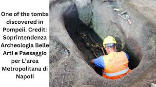 PreRoman necropolis with amphoraecovered graves unearthed near Pompeii [upl. by Portia602]