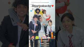 Teachers day special ❤️😍  Vijay saiwal  shorts school schoollife teachersday emotional [upl. by Idolla]