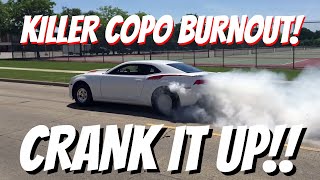 Awesome COPO Camaro Street Burnout  INCREDIBLE SOUND [upl. by Laure]