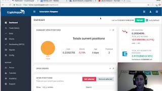 Cryptohopper  Cryptocurrency Trading Bot Review  Week 3 [upl. by Alimaj]