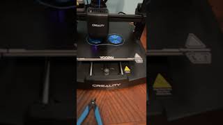 The creality ender 3 v3 moving smoothly fypシ゚viral 3dprinting 3dprinter [upl. by Mehcanem]