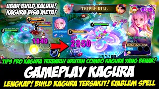 TIPS PRO HERO KAGURA TERBARU  FULL COMBO KAGURA❗BUILD KAGURA TERSAKIT❗GAMEPLAY KAGURA JADE BLOSSOM [upl. by Atal]