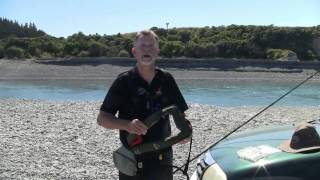 Surf Casting for Salmon with Malcolm Bell [upl. by Annirtak]