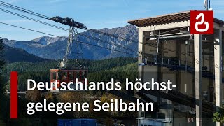 Seilbahnen an der Zugspitze EibseeseilbahnSpezial [upl. by Aisyat]