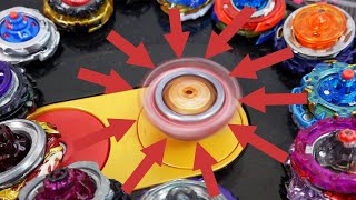 HIT ME HARDER CHALLENGE  Infinite Red Savior Valkyrie Awakening For FULL POWER  Beyblade Burst [upl. by Lundt]