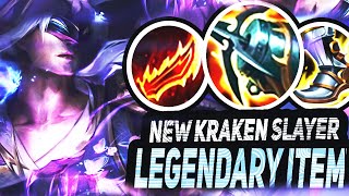 KRAKEN SLAYER BUFFS amp Jungle Gapping in High Elo  HIGH PING TO RANK 1 NA [upl. by Allison177]