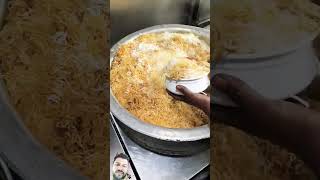 Biryani Saha ghouse😋 hyderabadibiryani streetfood shorts [upl. by Jeralee]