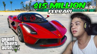 New 15 Million La FERARRI Supercar sa GTA 5  VonOrdonaYT [upl. by Nhguavoj917]