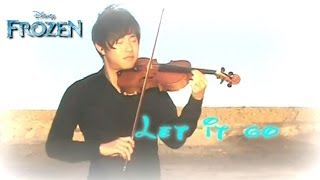 Let It Go Disneys Frozen Violin  CHKProduction [upl. by Base]