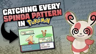 HOW LONG WOULD IT TAKE TO CATCH EVERY PATTERN OF SPINDA [upl. by Margi]