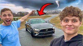 Tornado Chase IN A MUSTANG [upl. by Adyela]